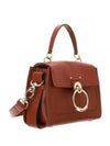 Tess Small Day Tote Shoulder Bag Sepia Brown - CHLOE - BALAAN 4