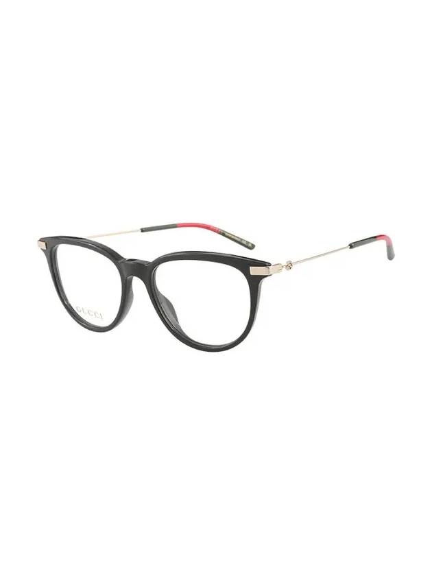 Round Acetate Eyeglasses Black - GUCCI - BALAAN 4