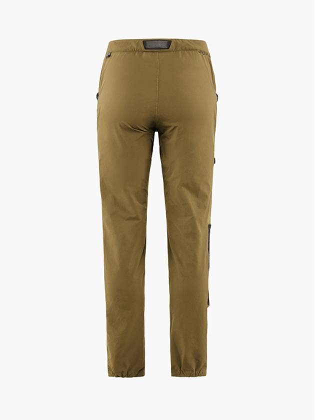 Women's Mithril 3.0 Wind Stretch Straight Pants Olive - KLATTERMUSEN - BALAAN 3