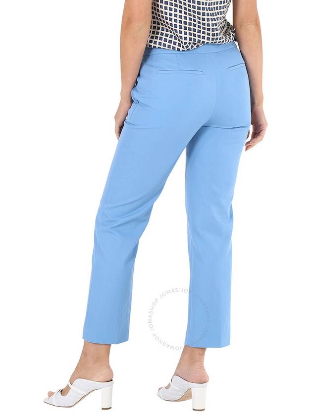 Burberry Ladies Emma Tailored Trousers in Topaz Blue, Brand Size 8 (US Size 6) - BURBERRY - BALAAN 3