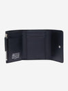 Zip Compact Tri-Fold Half Wallet Black - MAISON MARGIELA - BALAAN 3