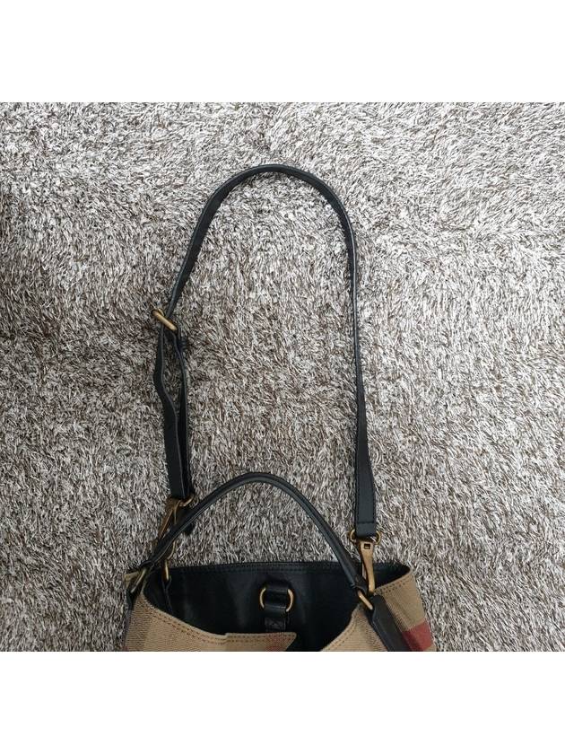 Ashby Black Hobo Bag - BURBERRY - BALAAN 9