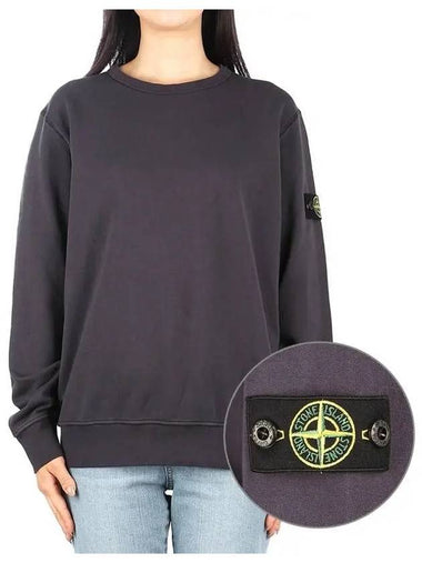 Kids Waffen Sweatshirt 781661340 V0026 Purple 271055 - STONE ISLAND - BALAAN 1