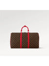 Keepall Bandouliere 50 Duffel Bag Brown Red - LOUIS VUITTON - BALAAN 6