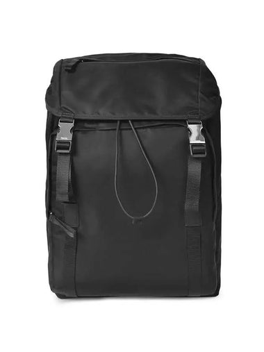 Montagna Pocono triangle logo backpack black - PRADA - BALAAN 1