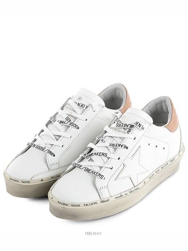 High Star Low Top Sneakers White Pink Tab - GOLDEN GOOSE - BALAAN 7