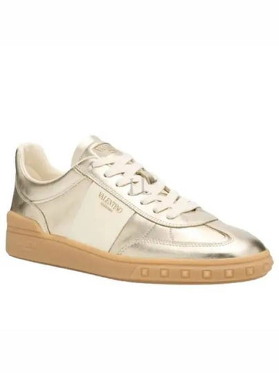 Upvillage Low-Top Sneakers Silver - VALENTINO - BALAAN 2