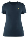 Women's Bergtagen ThinWool Short Sleeve T-Shirt Mountain Blue - FJALL RAVEN - BALAAN 2