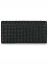 Intrecciato Long Wallet Black - BOTTEGA VENETA - BALAAN 2