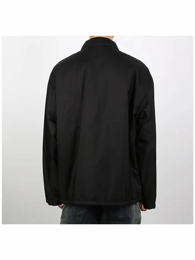 Re-Nylon Blouson Hooded Jacket Black - PRADA - BALAAN 5