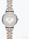 Women's Gianni Metal Watch Silver Gold - EMPORIO ARMANI - BALAAN 2