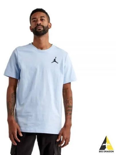 Jordan Jumpman Crew Neck Short Sleeve T Shirt Blue - NIKE - BALAAN 2