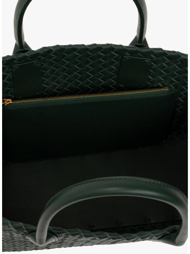 Bottega Veneta 'Cabat Small’ Shopper Bag, Women's, Green - BOTTEGA VENETA - BALAAN 5