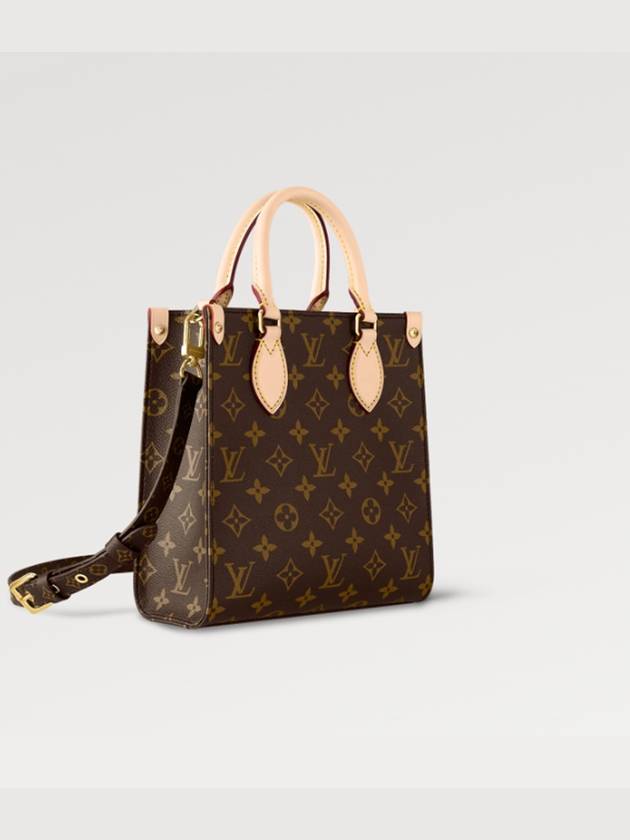 Sac Plat BB Monogram Tote Bag Brown - LOUIS VUITTON - BALAAN 3