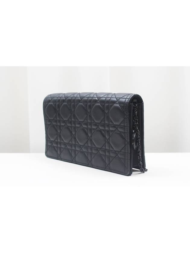 Lady Cannage Clutch Matte Black Chain Shoulder Bag S0204SLOI M989 - DIOR - BALAAN 3