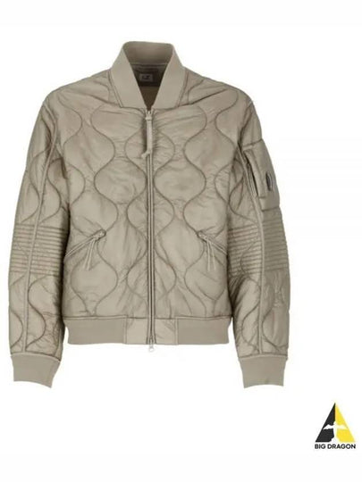 Liner Padded Bomber Jacket Beige - CP COMPANY - BALAAN 2