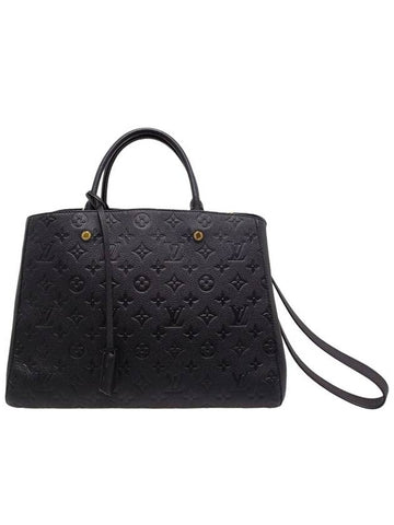 M41069 Monogram Empreinte Montaigne GM Tote Bag Strap - LOUIS VUITTON - BALAAN 1