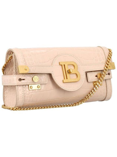 Balmain B-Buzz 23 Croc-Embossed Leather Clutch - BALMAIN - BALAAN 2