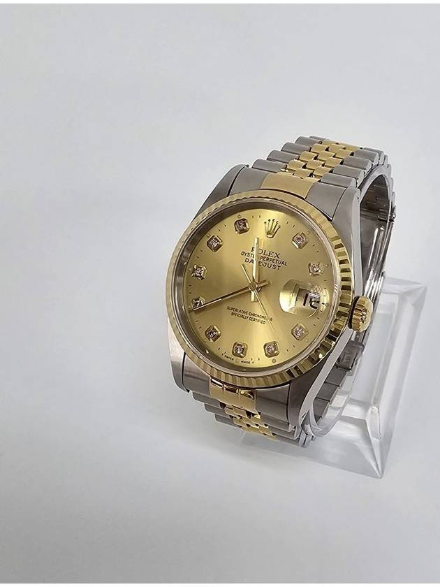 Rolex Datejust Oyster Perpetual Combi Diamond Men s Watch 36mm 162 - ROLEX - BALAAN 5