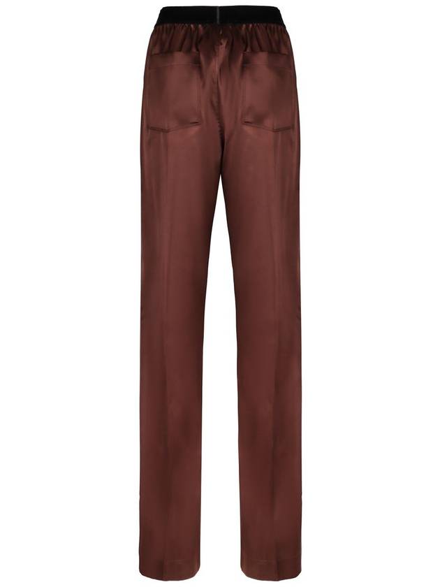 Denim Straight Pants PAW397FAX881KB750 DARK BROWN Brown - TOM FORD - BALAAN 3