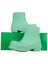 Fireman Rubber Rain Boots Green - BOTTEGA VENETA - BALAAN 11