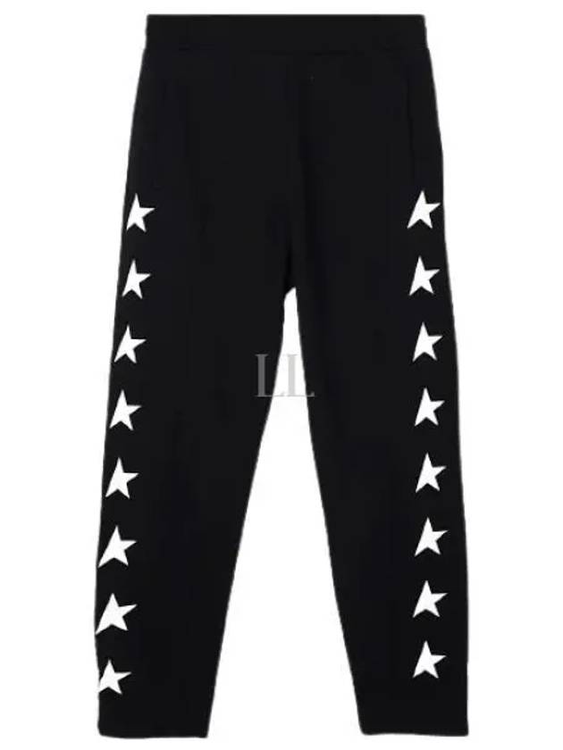 Men's Star Track Pants Black - GOLDEN GOOSE - BALAAN 2