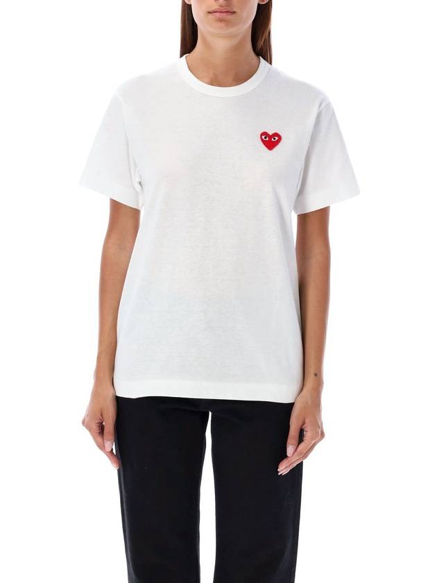 Classic heart patch tee - COMME DES GARCONS PLAY - BALAAN 1