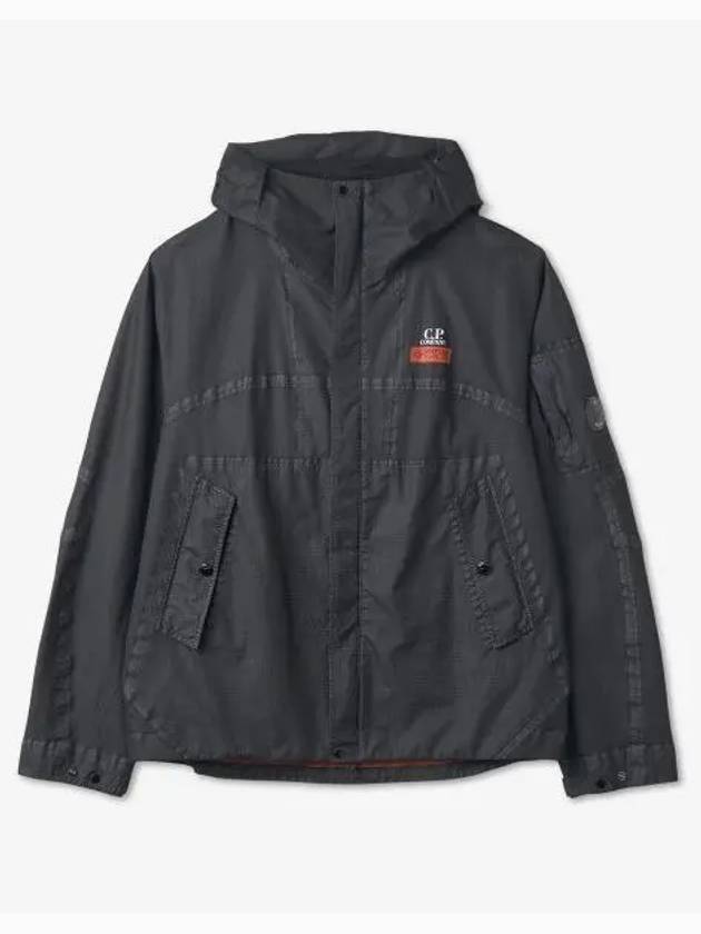 Gore G Type Hooded Jacket Black - CP COMPANY - BALAAN 2