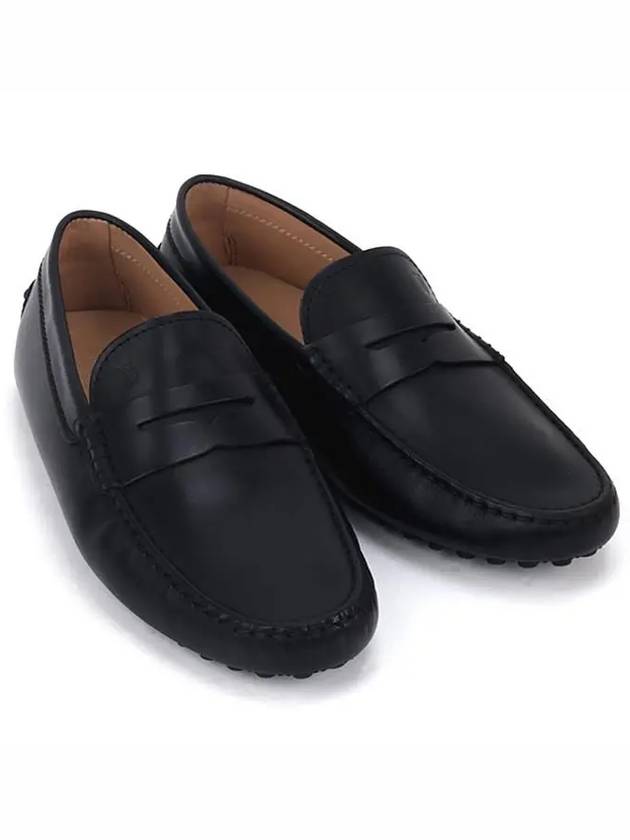 Gommino Leather Driving Shoes Black - TOD'S - BALAAN 3