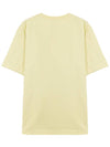 Handwriting Comfort Short Sleeve T-Shirt Ivory - MAISON KITSUNE - BALAAN 6