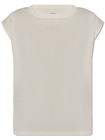 Cotton Sleeveless Ivory - LEMAIRE - BALAAN 2