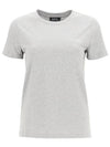 Women's Item Logo Short Sleeve T-Shirt Grey - A.P.C. - BALAAN 5