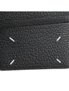 Four Stitch Card Wallet Black - MAISON MARGIELA - BALAAN 5