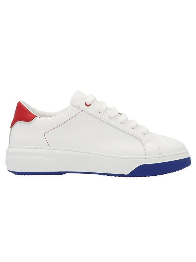 bumper red tab low top sneakers white - DSQUARED2 - BALAAN 1