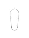 women me link chain necklace silver - PANDORA - BALAAN 1