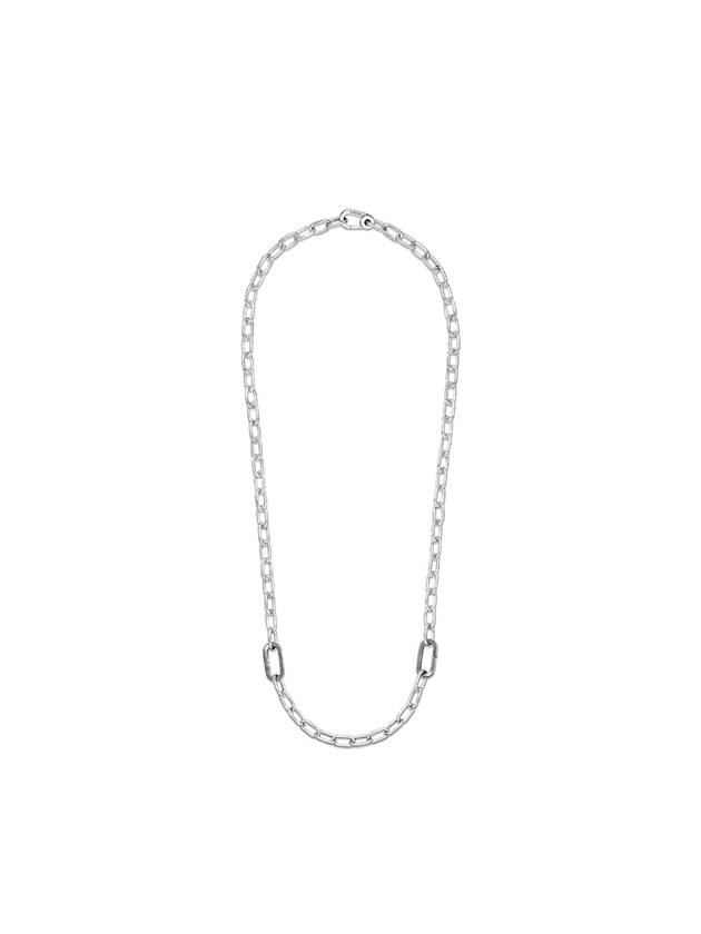 women me link chain necklace silver - PANDORA - BALAAN 1