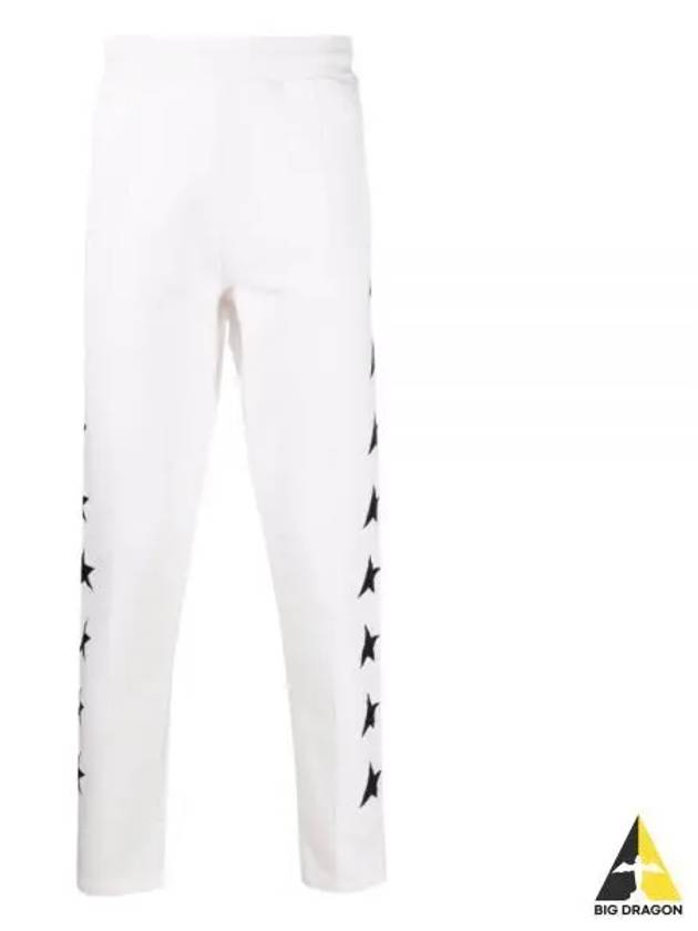 Men's Star Track Pants White - GOLDEN GOOSE - BALAAN 2