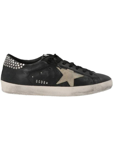 Superstar Metallic Low Top Sneakers Black - GOLDEN GOOSE - BALAAN 1