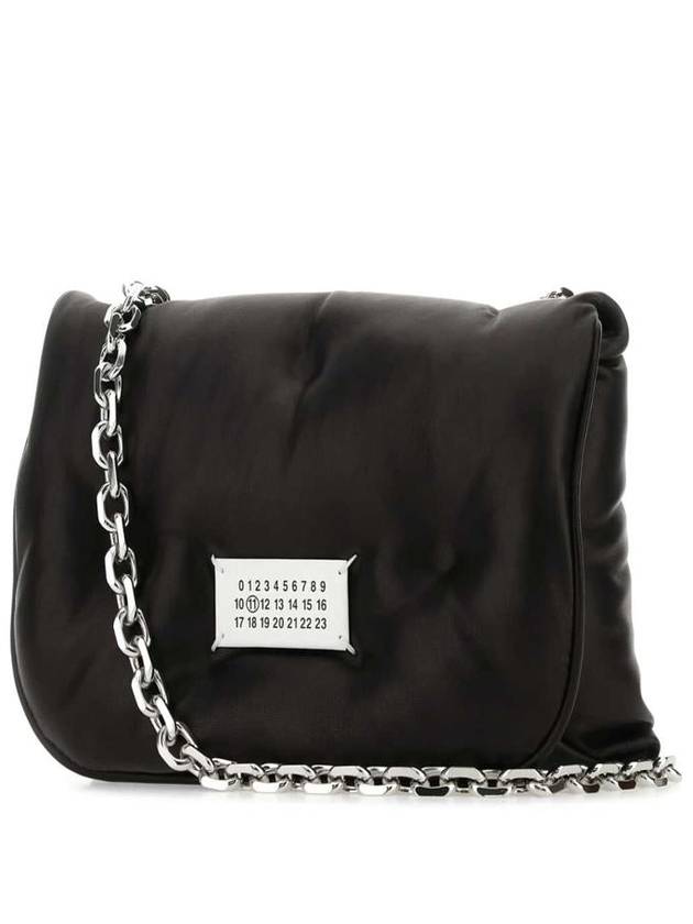 Glam Slam Flap Crossbody Bag Black - MAISON MARGIELA - BALAAN 3