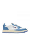 Women's Medalist Bi-Color Low-Top Sneakers Blue - AUTRY - BALAAN 2