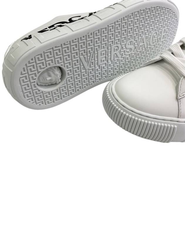 Greca Logo Low Top Sneakers White - VERSACE - BALAAN 7