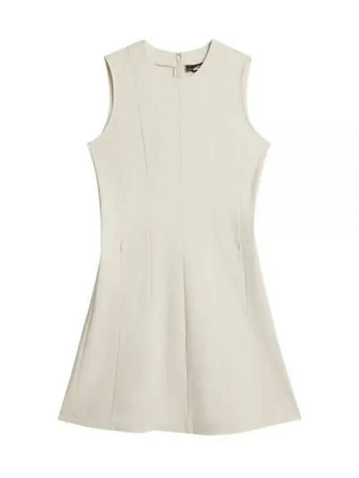 Golf Jasmin Short Dress Almond Milk - J.LINDEBERG - BALAAN 2