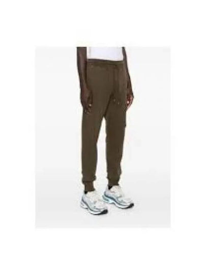 Brushed Emerized Diagonal Fleece Track Pants Brown - CP COMPANY - BALAAN 2