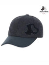 Wool Cap 8413GXACNAVY - BLACK&WHITE - BALAAN 1