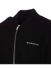 4G Star Logo Wool Bomber Jacket Black - GIVENCHY - BALAAN 4