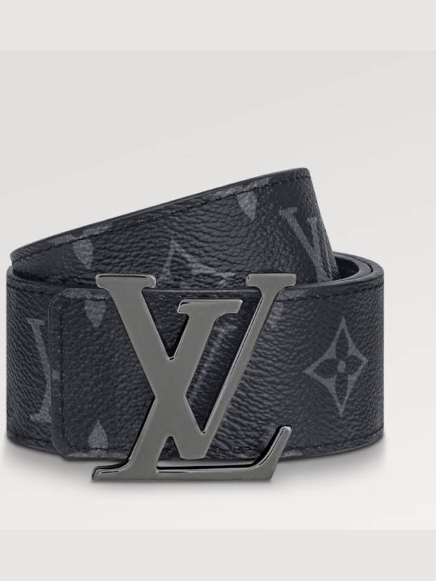 LV Initiales 40MM Reversible Leather Belt Black - LOUIS VUITTON - BALAAN 3