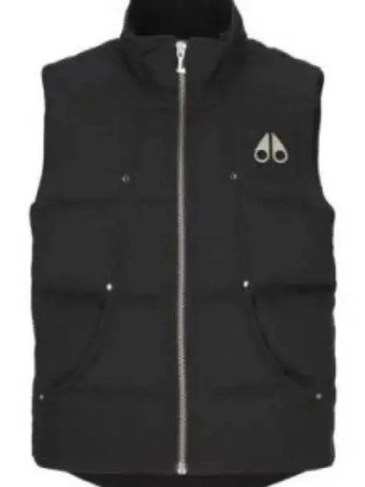 Logo Montreal Padded Vest Black - MOOSE KNUCKLES - BALAAN 2