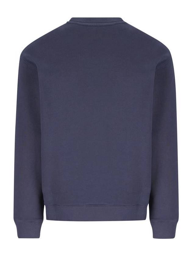 Fox Cotton Sweatshirt Navy - MAISON KITSUNE - BALAAN 3