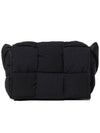 Padded Cassette Mini Cross Bag Black - BOTTEGA VENETA - BALAAN 3