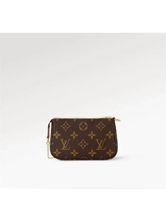 Monogram Mini Pochette Shoulder Bag Brown - LOUIS VUITTON - BALAAN 6